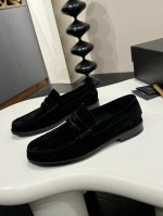 ysl 圣罗兰～ 码数:39-44 38.45.46定做 Ysl圣罗兰男士正装皮鞋，顶级复刻，面选用进口开边珠牛皮，马毛，翻毛皮。搭配进口五金吊坠，水染牛皮透气