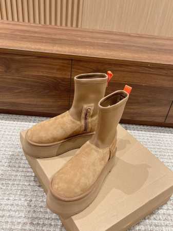 UGG皮毛一体雪地靴厚底铅笔靴 Classic Novelty 经典新奇品名:Classic Dipper经典迪普靴 NEW SHOES .Size：35-39 - 点击图像关闭