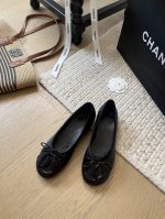 Chanel 25K早春新款康鹏单鞋 顶级版本 对版货 鞋面牛皮 内里垫脚羊皮 原版大底 码数 35-40 定制不退换