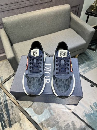 dior 爆款男鞋，进口网纱拼接材料，真是内里 原厂特供原版底，38-45 45订做不退换