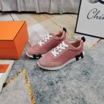 升级版女 男+10 新配色出货 Hermes 低帮休闲鞋 面料：进口牛皮拼接羊京 大底：超轻Ip材质 踩棉花脚感 跟高：3.5Cm Size：女35-41 41