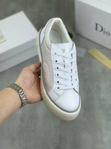 工厂价 实价 迪奥新款 Dior 经典百搭款 原版图案logo经典元素处处彰显个性化、搭配什么裤子都好看鞋面进口意大利小牛皮，进口头层猪皮内里橡胶大底码数：38