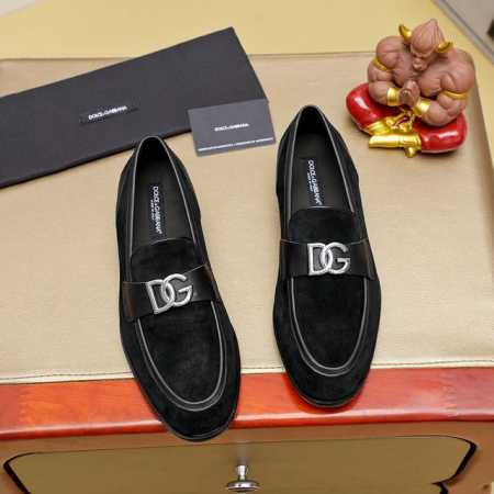 D&G 杜嘉班纳 新款男士时尚休闲套脚鞋官网原版1:1开模，原单品质做工精细，高端奢华鞋面采用进口意大利，丝光牛反毛水染皮内里橡胶耐磨防滑大底，穿着舒适百搭款式 - 点击图像关闭