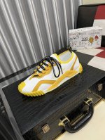 调工厂P价 男装男鞋 运动原单 Dolce&Gabbanadg男士运动休闲鞋。顶级专柜原单货。 原版进口牛皮 多种材质拼接设计进口牛皮内里 牛皮垫脚原版Tpr弹