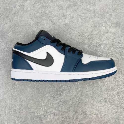 超强福利160 #Ry超级性价比 Air Jordan Aj1 Low 低帮 深青 553558-411 全新流水线出品 Dt版本唯一平替选择 市场第二梯队最强
