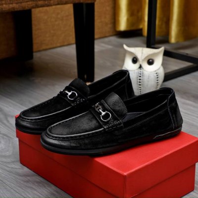 工厂P价 Ferragamo 菲拉格慕 爆款时尚休闲套脚鞋官网专柜1:1制作，原版开模好质量看得见，进口高端头层小牛皮，皮内里纹路很清优质防水防滑耐磨大底高品质