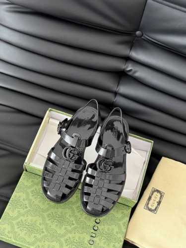 Gucci 2025最新款果冻拖鞋高版本TPU材料 跑量价size: 35-41