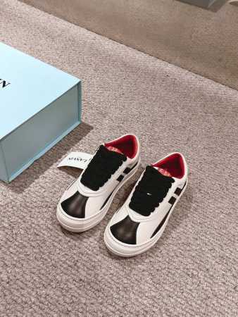 冲量价: 顶级品质 Lanvin ss24 new arrival～ 浪凡早秋新款休闲鞋｜限量款～ 微面包形体，微厚鞋底 太好看了吧， 拼色牛皮面细节丰富，好穿 - 点击图像关闭