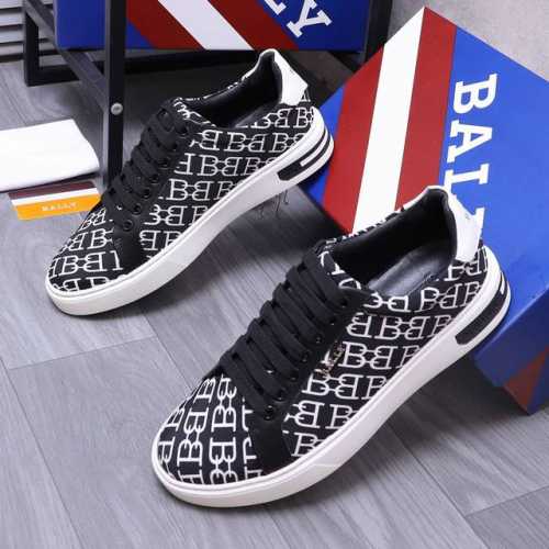 商品商标：Bally 巴利 休闲鞋 正码码数: 38-44 商品材料：精选印花透气鞋面 羊皮内里 原版大底