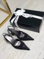 p直销 Chanel 小香Vintave中古款钻饰尖头后系带高跟鞋单鞋 size 34-40 34,40可定做 不退换 小香珍珠鞋 女神必备的经典中跟凉鞋 三色
