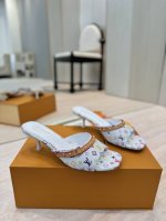 出厂 顶级版本 Louis Vuitton Lv路易威登 25 春夏 最新玛丽珍单鞋 简约精致，高级感满满，尽显优雅气质～ 上脚超好看，拉满了夏日美鞋绝绝子啊