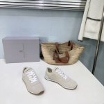 高品质出厂 ！顶级品质 Brunellocucinelli Bc25春夏新款新品女士阿甘休闲运动鞋 装饰镶珠运动鞋 原版一比一复刻高丝光牛反绒、羊皮拼接特殊材料