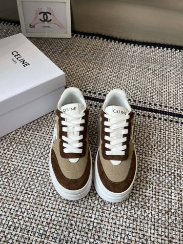 Celine 赛琳 小脏鞋 25Ss 最新 Runner Cr-03系列 系带 休闲运动鞋 新春运动小白鞋无论从楦型的轮廓隔板的拼接都让人耳目一新、前后品牌Lo