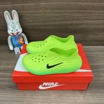 顶级版本Nike Reactx Rejuven8 Green Strike 时尚百搭 洞洞鞋 男女同款 绿色 货号: Hv5060-001 包装:全套得物配件加