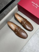 Ferragam菲拉格慕经典商务皮鞋 男士系带商务皮鞋 进口原版牛皮 牛皮内里 牛皮内里让鞋子穿在脚上时尚又舒适 码数 39-44 38 45 46定做 1D0
