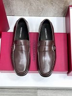 菲拉格慕Ferragamo男士精品皮鞋 鞋面进口牛皮 水染牛皮内里 真皮大底 标准码39 44 38 45定做不退不换