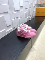 顶级版本 lv 路易威登L家 驴牌 Trainer系列 情侣款 休闲 运动鞋 滑板鞋 原版购入开发 做货 本款 Lv Trainer 运动鞋取材 Monogra