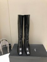 Saint Laurent 圣罗兰 专柜秋冬爆款长靴，最新款侧拉链简约时尚长靴靴 简单大气 上脚显瘦100% 面料：进口牛油皮 内里：水晶羊皮里 大底：A级意大