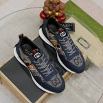 GUCCI 古奇官网男士休闲鞋同步款，鞋面选用牛皮配进口新品牌元素 古奇，彰显不俗的气息，设计简约套脚款型 超级百搭 内里头层皮。橡胶发泡大底 ，码数38-44