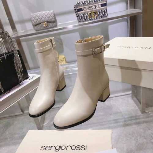 新款sergio rossi 赛乔.罗西 百搭款圆头小粗跟:原版一比一开发，精心调制的鞋楦，做到一比一。 面料：采用原版质感牛皮...细腻到无可挑剔 ，羊皮内里