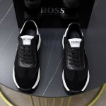 出厂价： BOSS 2024潮流新款上市 官网同款 专柜品质 原版针织工艺 舒适透气内里 做工精细 进口原版用料 原版楦型 上脚舒适 橡胶耐磨轻便大底码:38-