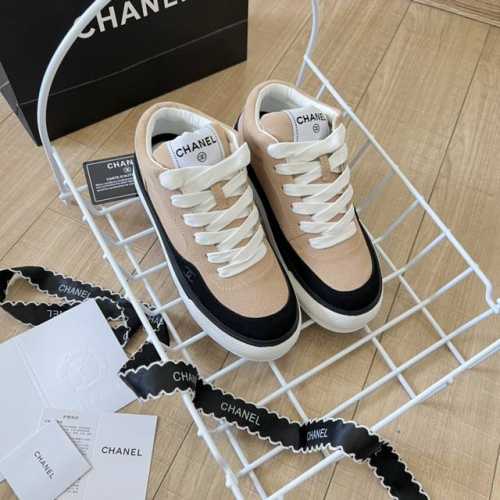 CHANEL 香奈儿2024顶级专柜 早春新款 官网上新 独家首发 香奈儿24SS-早春高帮休闲鞋 小红书种草 时尚博主推荐 明星同款 原鞋开模 代购版