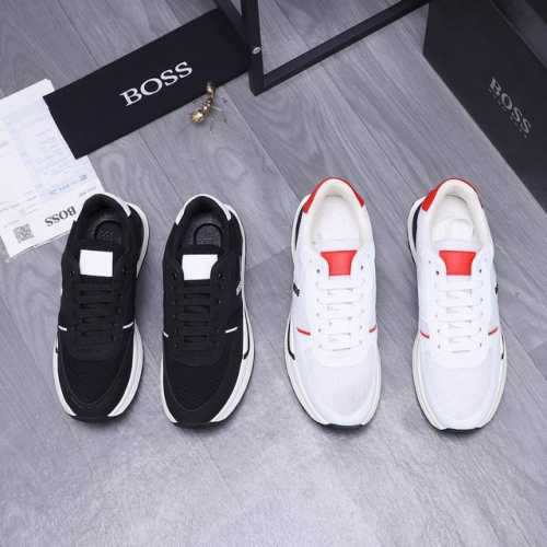 商品商标： Ｂｏｓｓ 休闲鞋 正码码数: 38-44 商品材料：精选牛皮拼接鞋面 牛皮鞋垫 透气网内里 橡胶大底