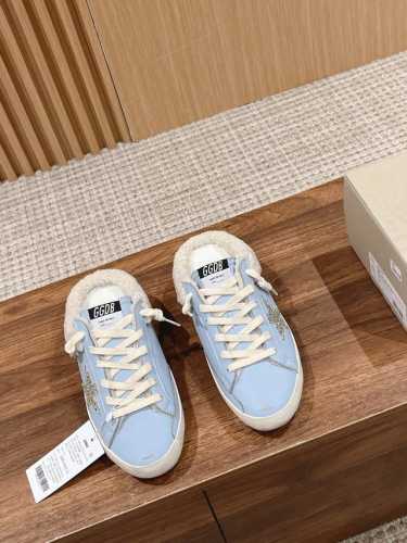 400#羊毛半拖 ｜Golden Goose Deluxe Brand Ggdb经典小脏鞋~~火红程度上怼小白鞋，下踩各类小脏鞋！明星私服上脚示范 ×就是这么百