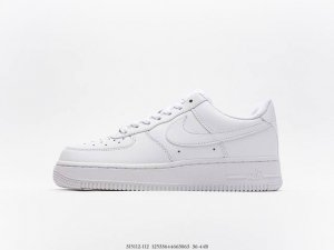 开学福利 耐克Nike Air Force 1 Low ’07 All White 空军全白低帮 码数：36 37 38 39 40 41 42 43 44 4