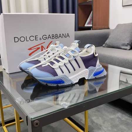 商品商标 Dolce&Gabbana 杜嘉&班纳 正码码数 38-44，45定做 商品材料 鞋面意大利牛皮拼接布料鞋面，羊皮垫网布内里，鞋底：原厂特供原版橡胶组 - 点击图像关闭