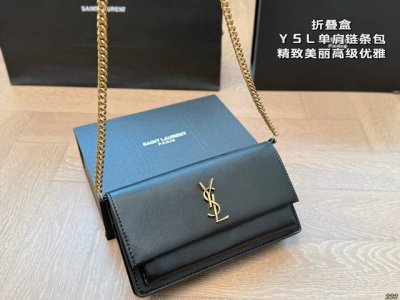 6色 折叠盒 圣罗兰Ysl 单肩链条包 精致美丽 高级优雅 很好驾驭，不挑衣服，不挑季节 一年四季都可，可盐可甜 高个子小姐姐背，气质御姐范 小个子的小姐姐背，