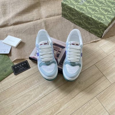 出厂： Gucci 古驰2025顶级专柜 代购系列 官网上新 全球同步 古驰顶级情侣脏脏鞋 情侣鞋 古驰情侣 Gucci鞋控 小红书热搜常客 情侣穿搭Oot D