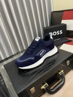 出厂价 Boos 男鞋休闲鞋原单品质鞋面采用进口小牛皮，超透气舒适内里做工精细，高端大气。有时尚典范造型。发泡透明耐磨大底，穿着舒适，值得拥有。码数：38–44