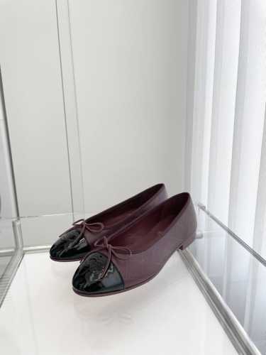 CHANEL经典芭蕾舞鞋 皮底￥： SIZE：34 35 35.5 36 36.5 37 37.5 38 38.5 39 39.5 40 40.5 41 41.