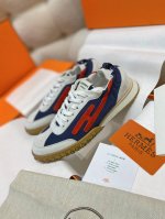 上新Herme* H家新款爱马*Jet运动鞋 ZP购入，顶级原单品质，市面最高版本，出厂价批 原版开模大底。一分钱一分货，真材实料，无论是皮料、楦型、鞋底、工艺