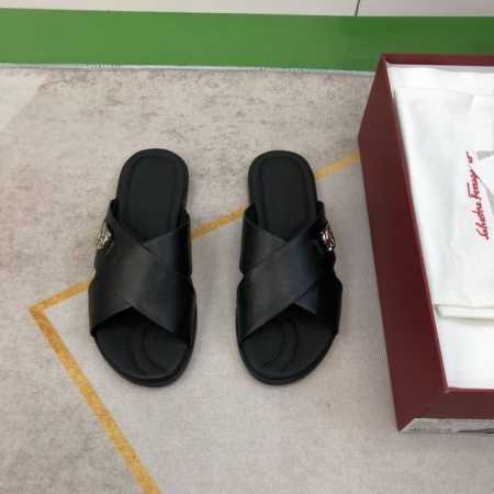 S＊F 高品质，顶尖工艺品 男士真皮地拖鞋 正码：39－44 5一10 同步发售！货！顶级手工艺原版小牛皮 超强质感、手感 ，全小牛皮包垫，质感超强！加厚真皮大 - 点击图像关闭