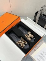 工厂p价p 爱马仕H拖全网优势放货外单最爱的一款 大厂手工 跑量款 精致工艺 爱马仕H拖鞋 手工 马毛 2025新色 中底全包 全新改版 Herm S 包装升级