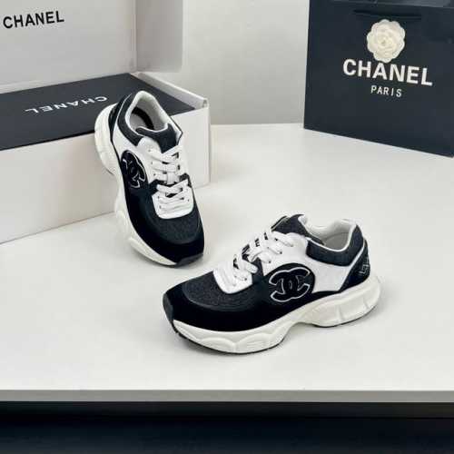 最新款 顶级品质！海外版！香奈儿 CHANEL 25sshuo阔型老爹鞋系列运动鞋 各大博主社交日推款认准我家细节实拍这季新款简直闭眼入，上脚狂好看，率性的休闲