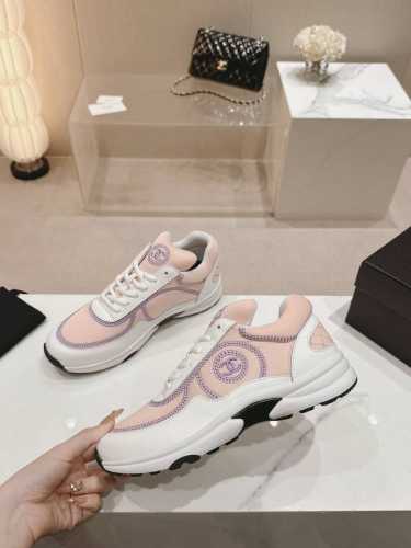 35-42 41 42 定做不退换 Chan*L 2024 A上新啦 Chanel 小香c家香奈儿夏季炫彩透气超轻便运动鞋 各种清新的配色 满足宝宝们各种搭配需