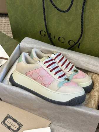 代购级版本 男码+20 Gucci 古驰fw24 new arrival～ G家胖丁情侣款 小脏鞋新品 顶版！ 原版8900，拆卸copy，附正品图 穿了就舍不 - 点击图像关闭