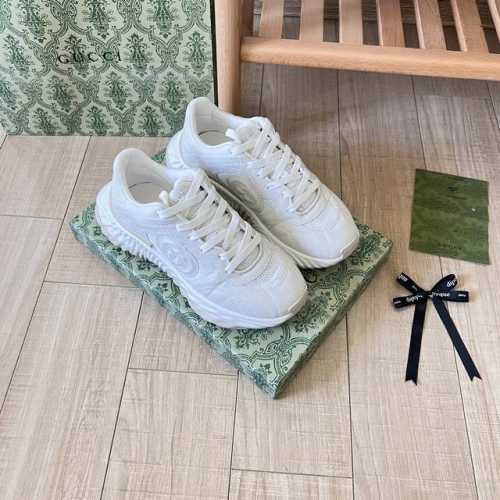橙子出厂价 GUCCI 古驰 Ripple系列波浪鞋 厚底老爹鞋 休闲运动鞋 情侣款 男女同款 采用创新缝线工艺制作，打造如水般的流动质感。皮革设计搭配三维立体
