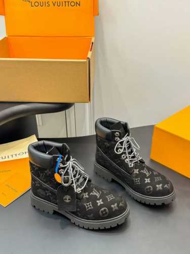 代购级别 Louis Vuitton x Timberland联名 Via Instagram Lv 24ss 早秋 添柏岚 情侣款 大黄靴 今年 1月 LV