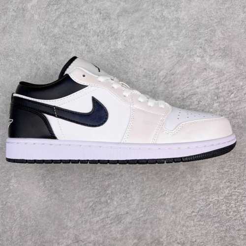 超强福利160 #Ry超级性价比 Air Jordan Aj1 Low 低帮 反转白黑553558-132 全新流水线出品 Dt版本唯一平替选择 市场第二梯队最