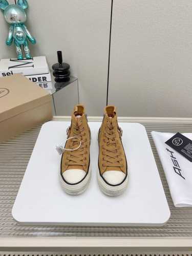 出厂 高版本 ASH新品女鞋秋季做旧高帮厚底运动休闲潮鞋，精选原版经典金属饰扣 原版开模防滑橡胶大底跟高4cm抛脏设计，精美线条、简约大气，上脚感超级舒适上档次