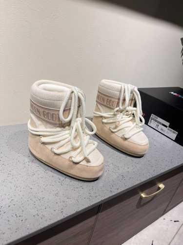 独家顶级版本 Moon Boot2024vs秋冬最新款雪地靴系列 丑萌雪地短靴 忘了UGG吧，时髦人都在穿Moon Boot雪地靴 如果你难以接受UGG