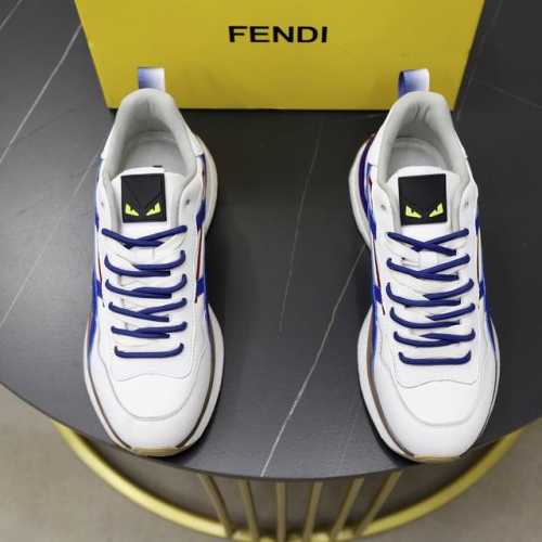 品牌：芬迪标准码：38-44等级：官网同款 材料：原厂皮面料 舒适内里 轻便耐磨大底款式类别：男士时尚休闲鞋靴 跑步 运动鞋 尊贵奢侈品大牌元素 顶级奢华 颜色