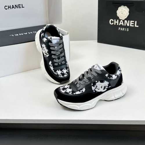 最新款 顶级品质！海外版！香奈儿 CHANEL 25sshuo阔型老爹鞋系列运动鞋 各大博主社交日推款认准我家细节实拍这季新款简直闭眼入，上脚狂好看，率性的休闲