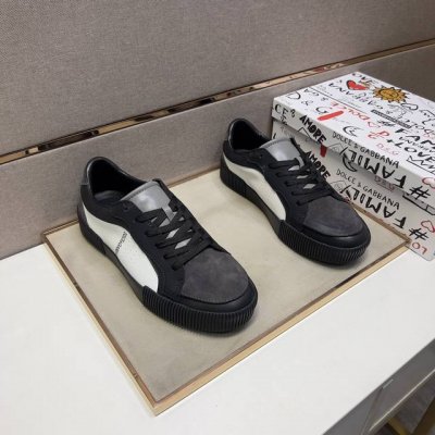 出厂价Pp Dg～ 男士休闲鞋 2025Z柜同步发售 码数:38-44# 3个颜色鞋面选用多材质拼接真皮内里，舒适透气，鞋底：原版舒适耐磨大底，实物拍摄实物更赞