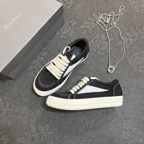 橙子出厂价 Rick Owens 欧文斯新款 复古厚底板鞋 休闲鞋运动鞋 暗黑系小白鞋 情侣款 原版购入开发 做货 掌握时尚的默契，采用全粒面小牛皮，散发出品质