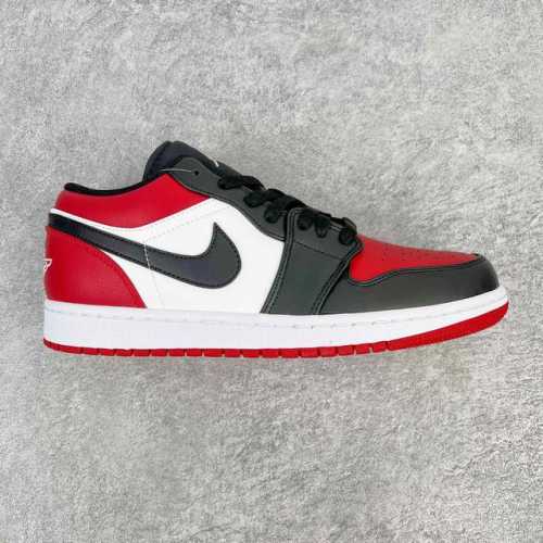 超强福利160 #Ry超级性价比 Air Jordan Aj1 Low 低帮 黑红脚趾 553558-612 全新流水线出品 Dt版本唯一平替选择 市场第二梯队